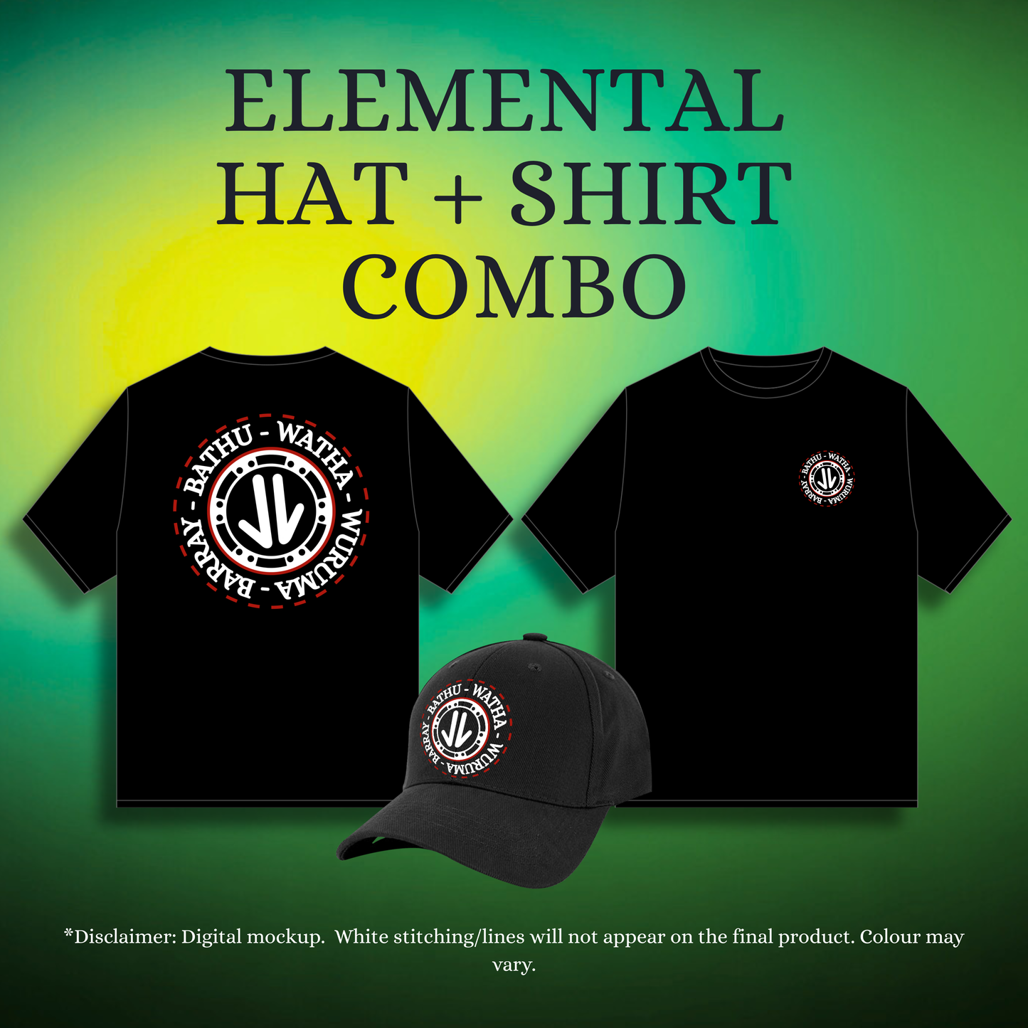 ELEMENTAL SHIRT + HAT COMBO